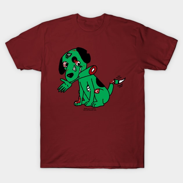 Zombie Dog T-Shirt by OutToLunch